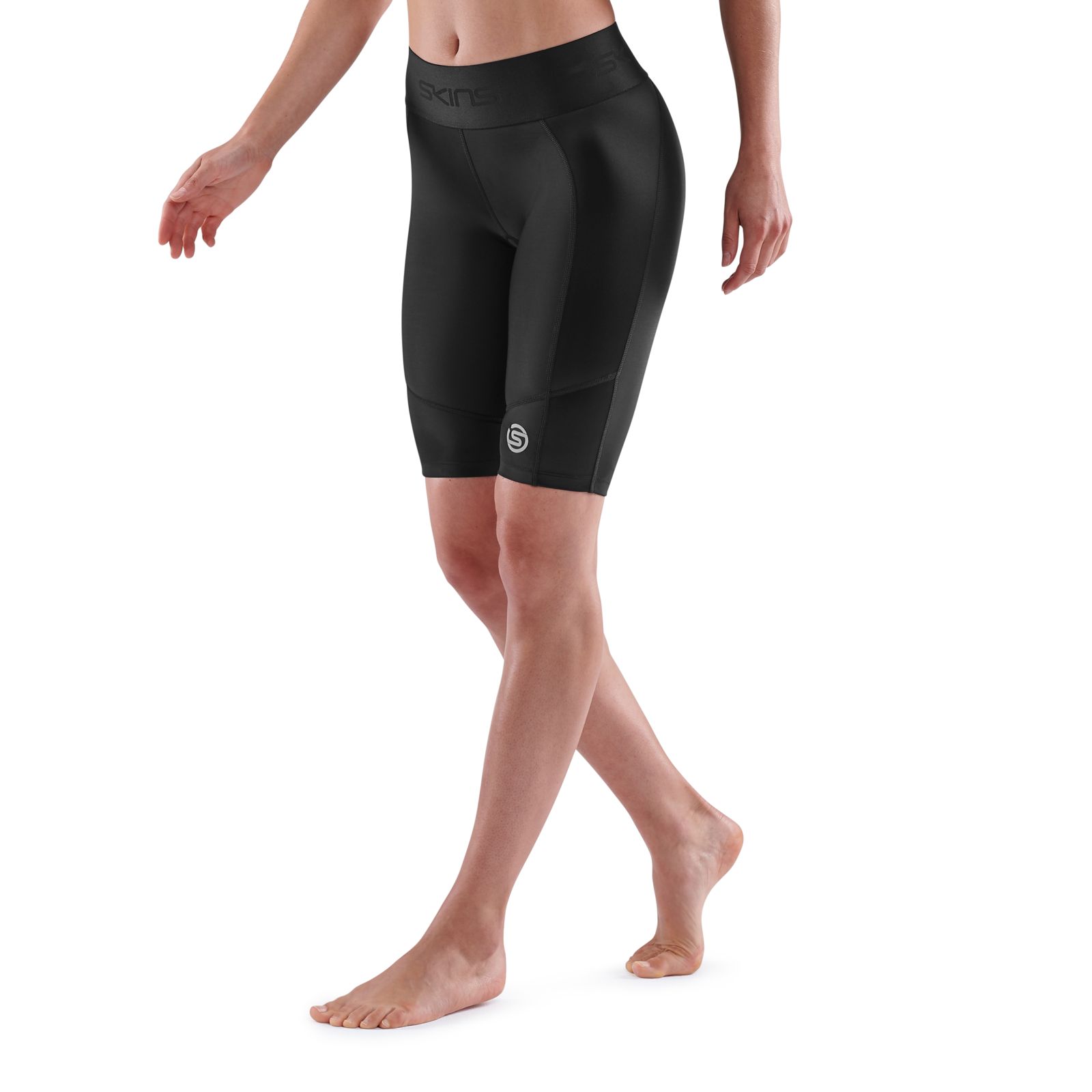 SKINS SERIES-3 WOMEN'S HALF TIGHTS BLACK – SKINS Compression AU