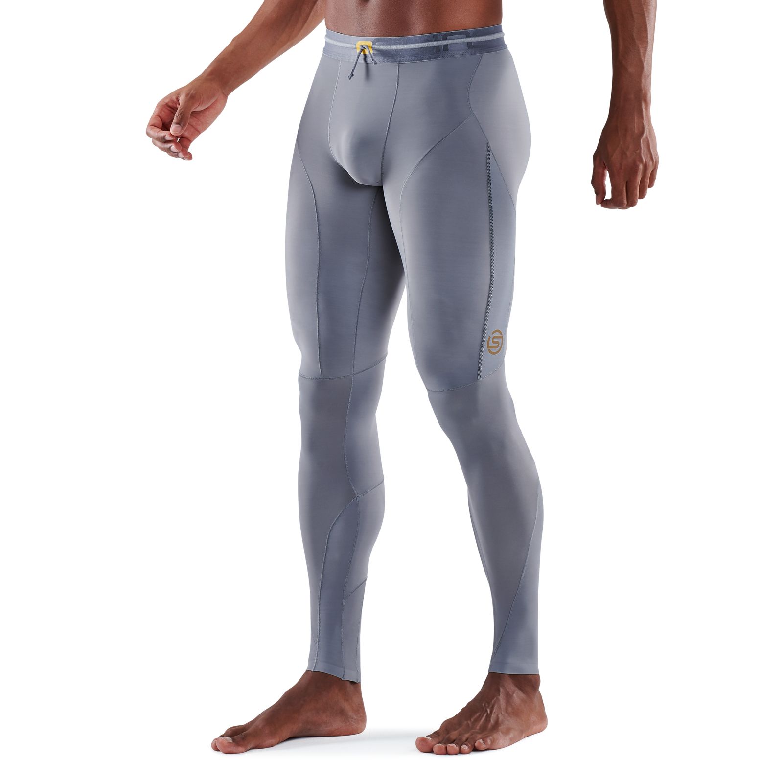 SKINS SERIES-5 MEN'S LONG TIGHTS FOREST GREEN - SKINS Compression USA