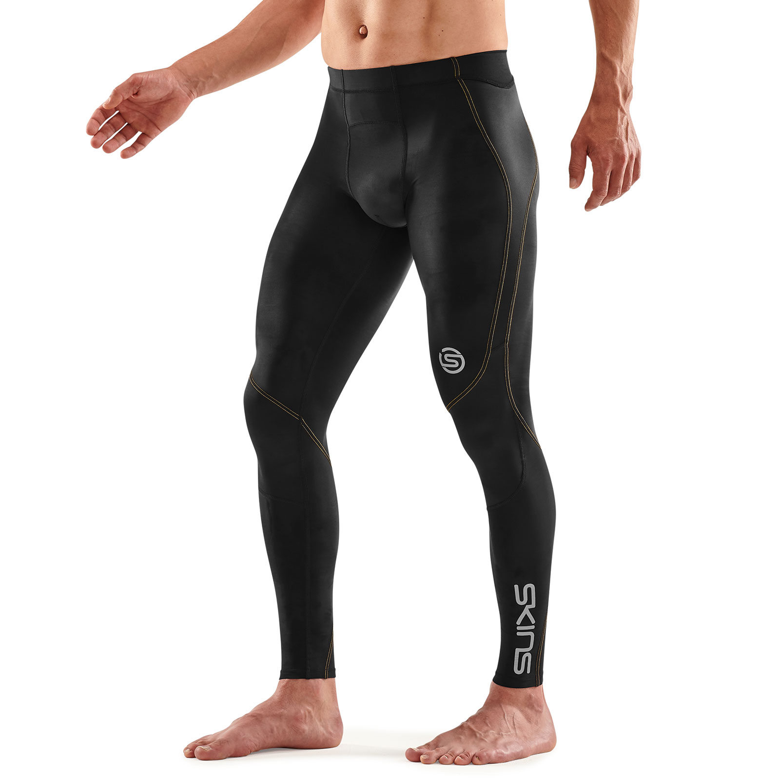  SKINS Men's Series-3 Compression Long Tights, Black, Small :  Clothing, Shoes & Jewelry