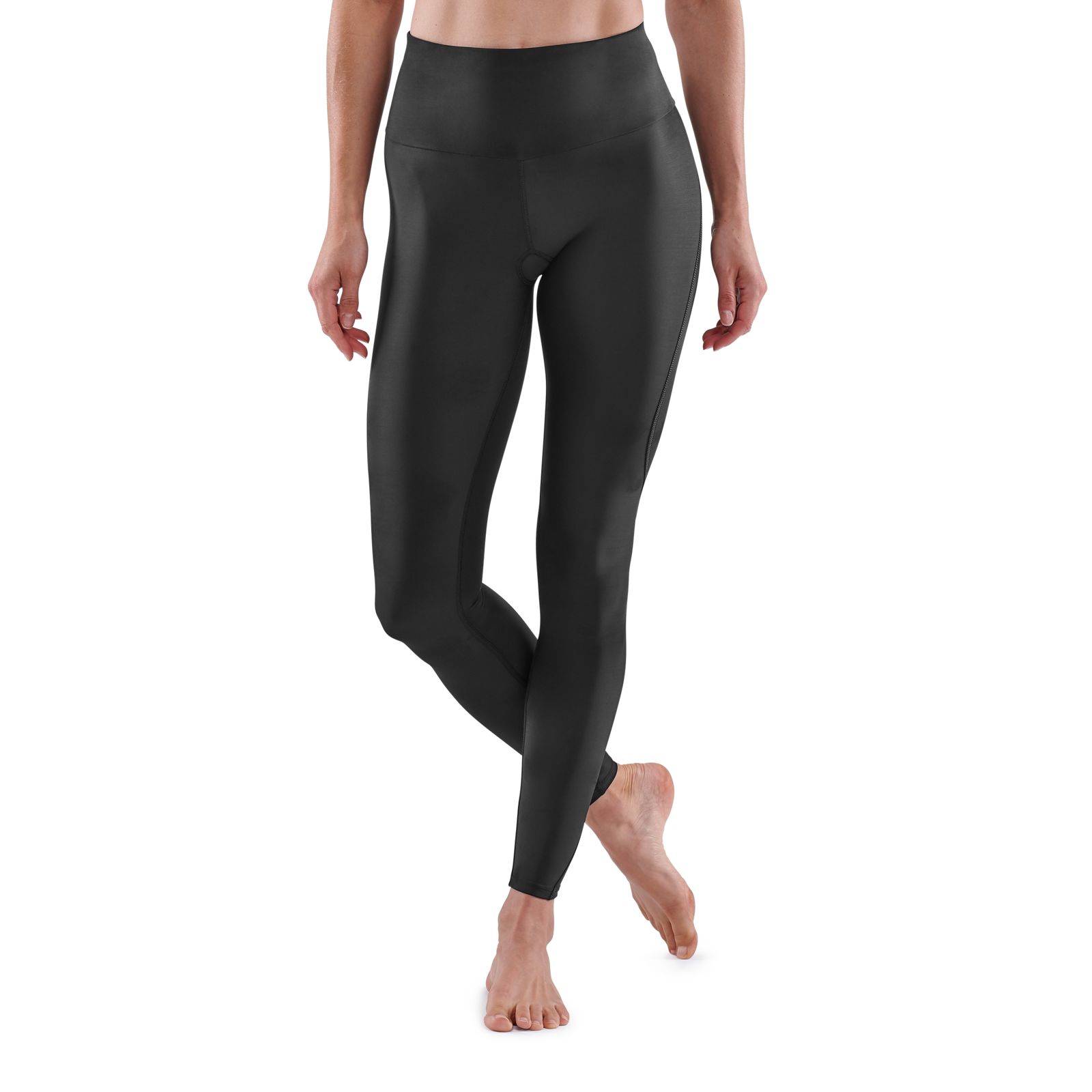 SKINS SERIES-3 WOMEN'S TRAVEL AND RECOVERY LONG TIGHTS BLACK - SKINS  Compression EU