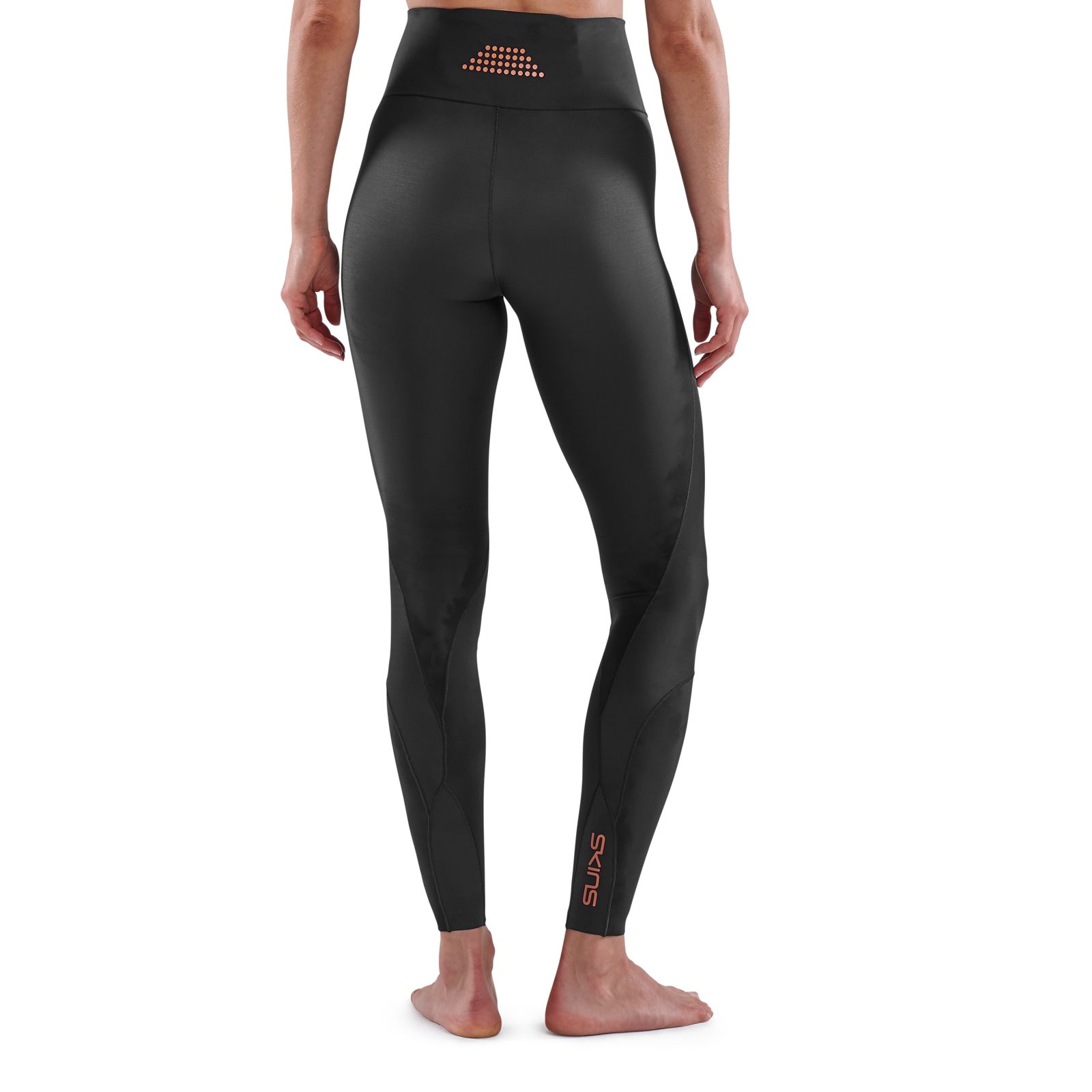 SKINS Women's Compression Long Tights 5-Series - Black – Key Power