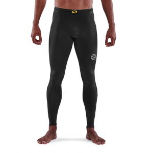 SKINS SERIES-5 MEN'S TRAVEL AND RECOVERY LONG TIGHTS MID GREY - SKINS  Compression EU